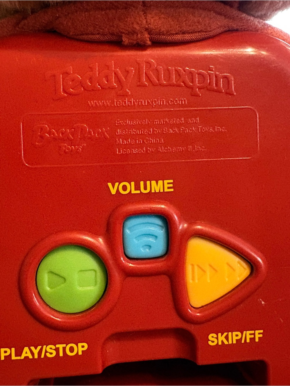 VINTAGE “TEDDY RUXPIN” BEAR - Picture 8 of 8